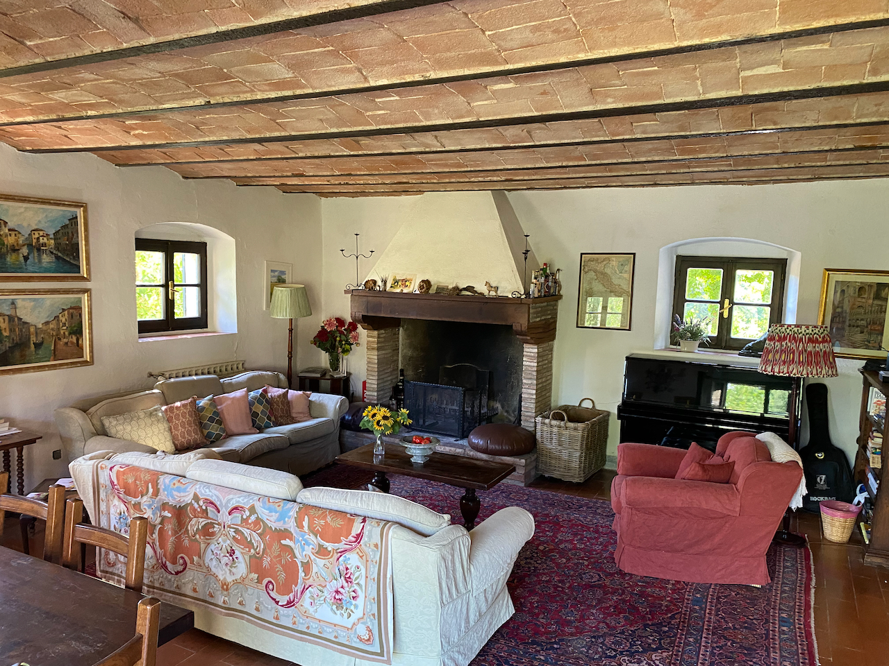 Main House Living and Dining Area